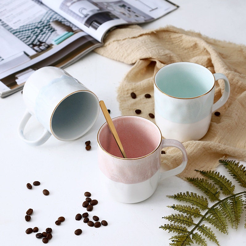 Ceramic Mug, Handmade Personalized Pottery Coffee Mug