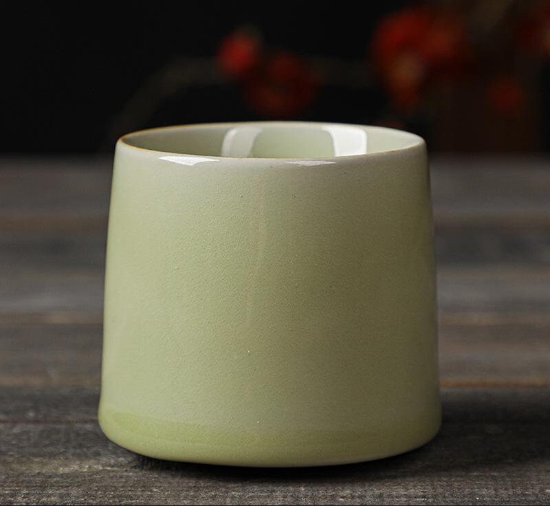 Gyro Pottery Coffee Cup Handmade, Personalized Pottery Mug