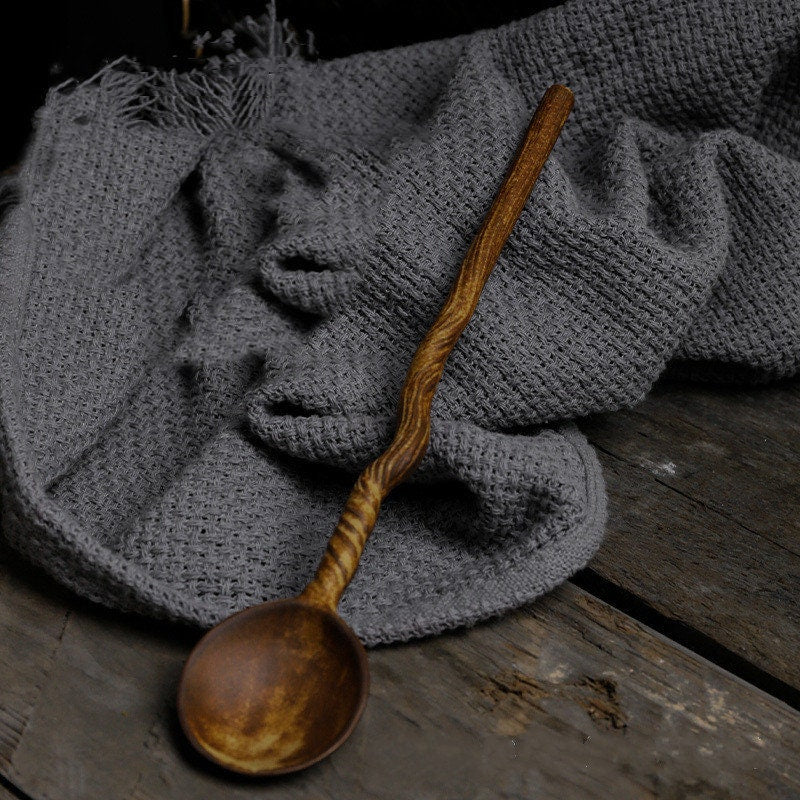 Ceramic Coffee spoon, Handmade Stoneware spoon,