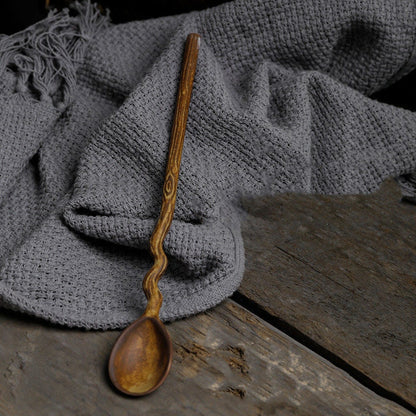 Ceramic Coffee spoon, Handmade Stoneware spoon