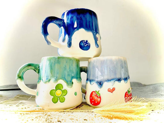 Hand-Painted Personalized Mug With Vibrant Colors