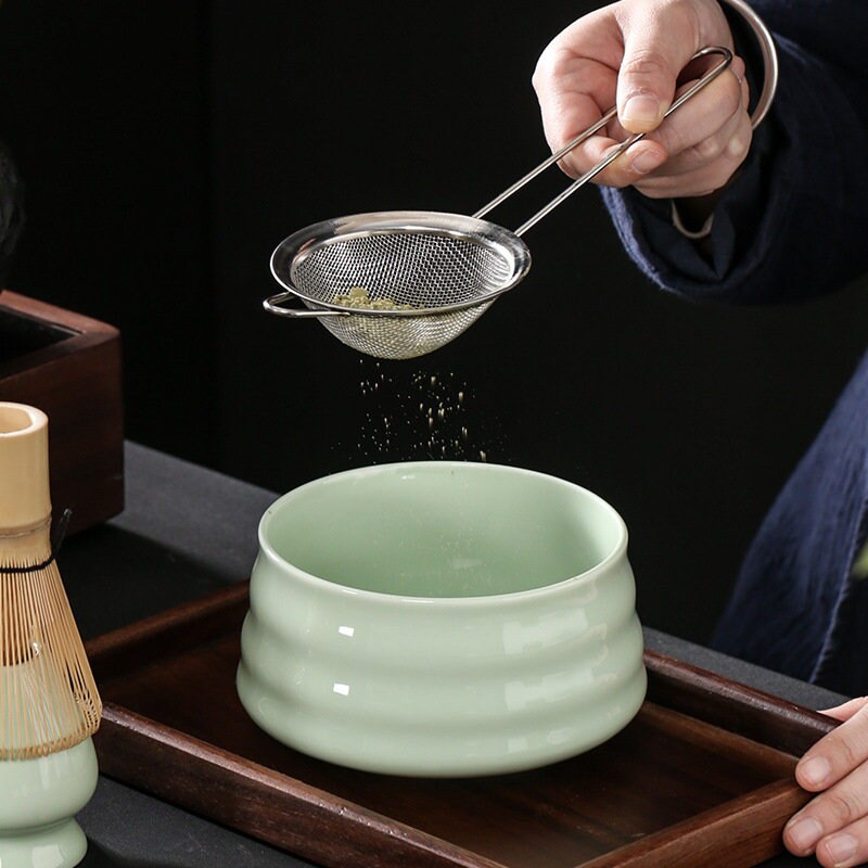 Matcha Set The Perfect Gift for Tea Lovers, Personalized Matcha Bowl With Bottom Design, Matcha Tea Set Elevate Tea Drinking Experience